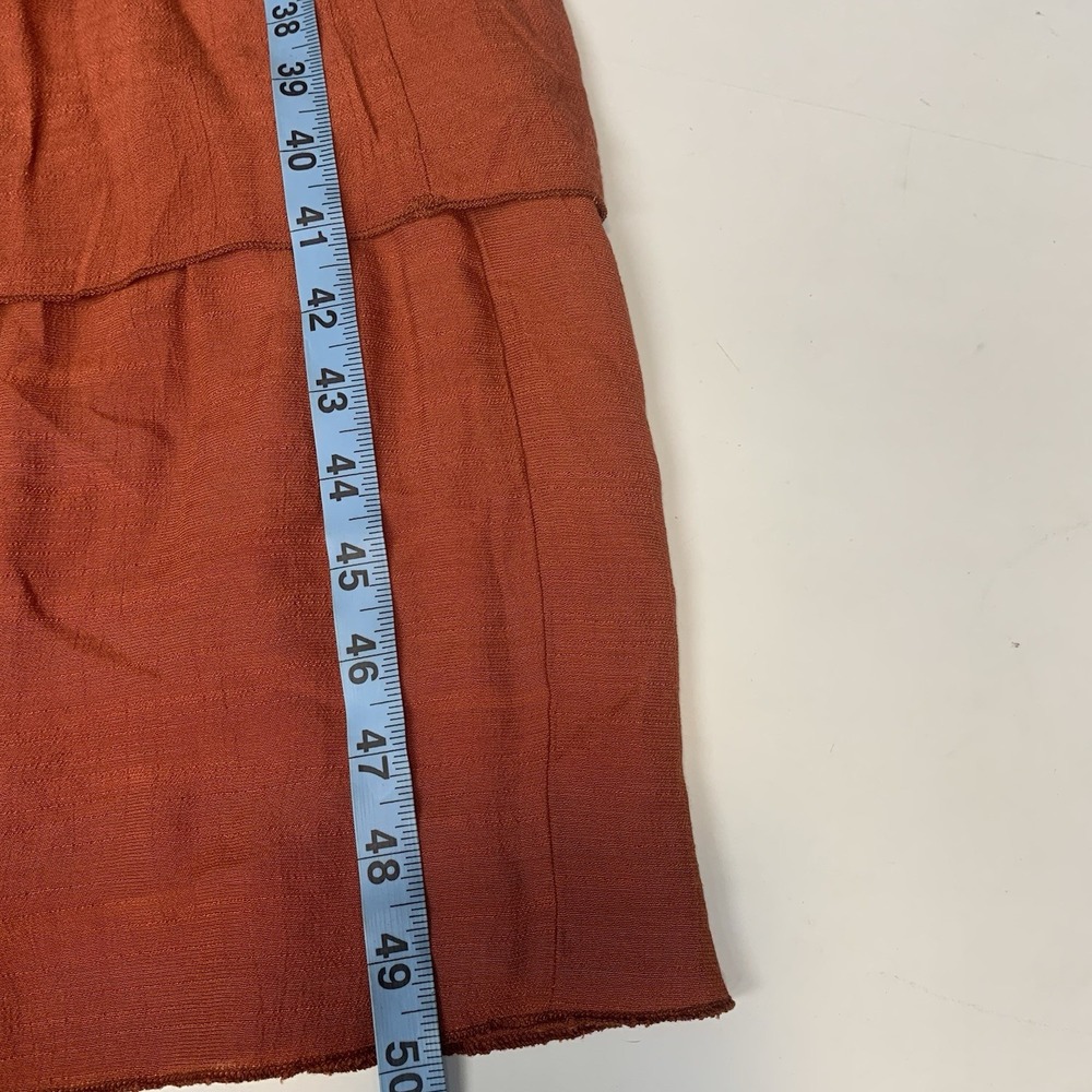 Kings Road Dress Women 3X Maxi Boho Tiered Peasant Milkmaid Puff Sleeves Smocked - Picture 7 of 9